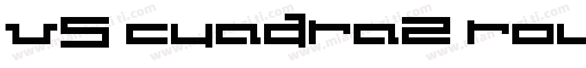 V5 Cuadra2 Round字体转换